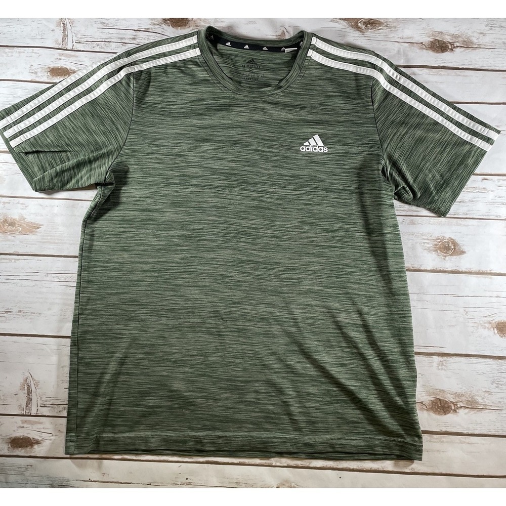 Adidas Men's Small Primegreen AEROREADY Performance T-Shirt‎ Green